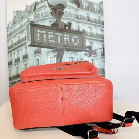 Coach F30550 Medium Charlie Backpack IN Coral main image 6